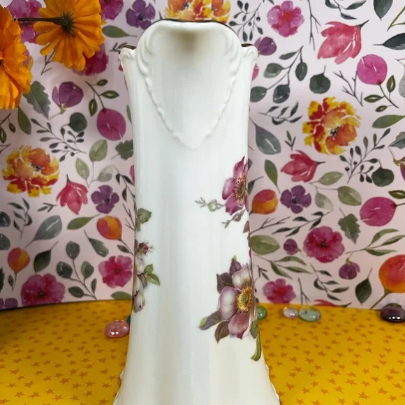 Gerold Porzellan (Porcelain) 8 inch pitcher. Made in Bavaria West Germany - Picture 4 of 9